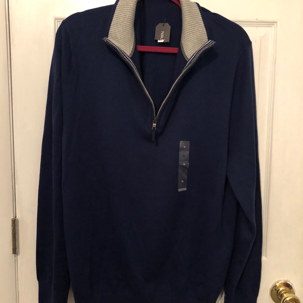 ❗️NWT❗️ Nautica Half Zip Sweater
